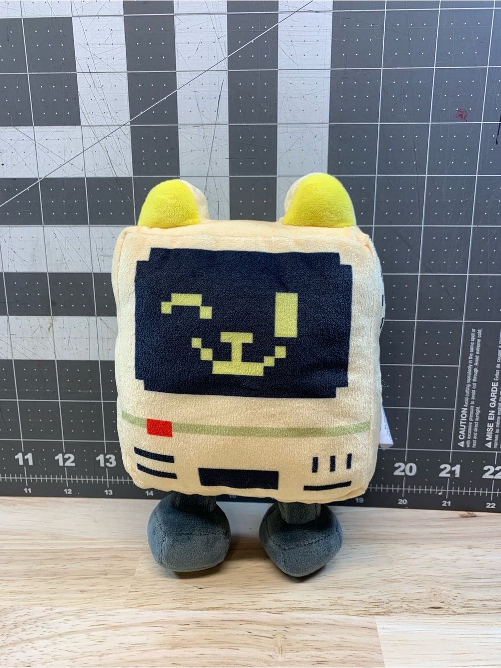 Retro Computer Cat Plush Kawaii Pixel KittyCAD Swag Cute Stuffed Animal